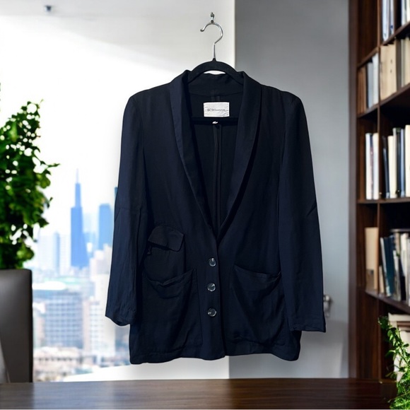BCBGeneration Black Rayon Blazer - Picture 12 of 12